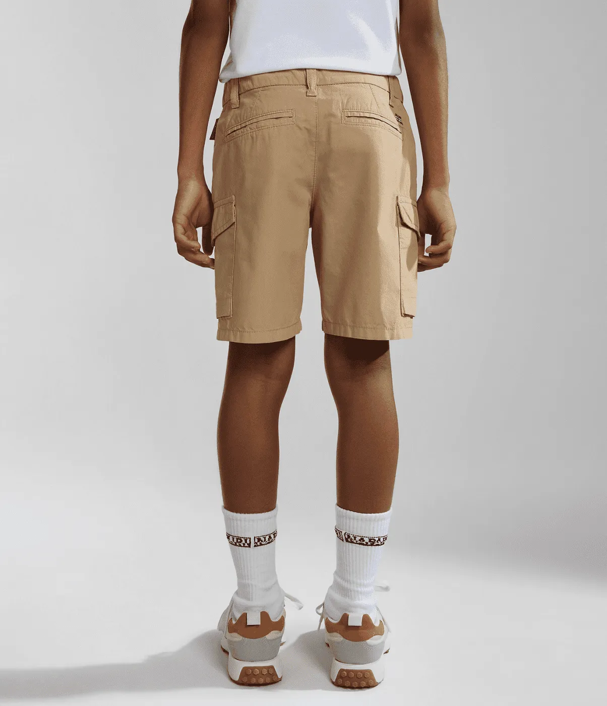 SHORT JUNIOR NAPAPIJRI K N-WHATI BEIGE CORNSTALK NP0A4HSB N1E