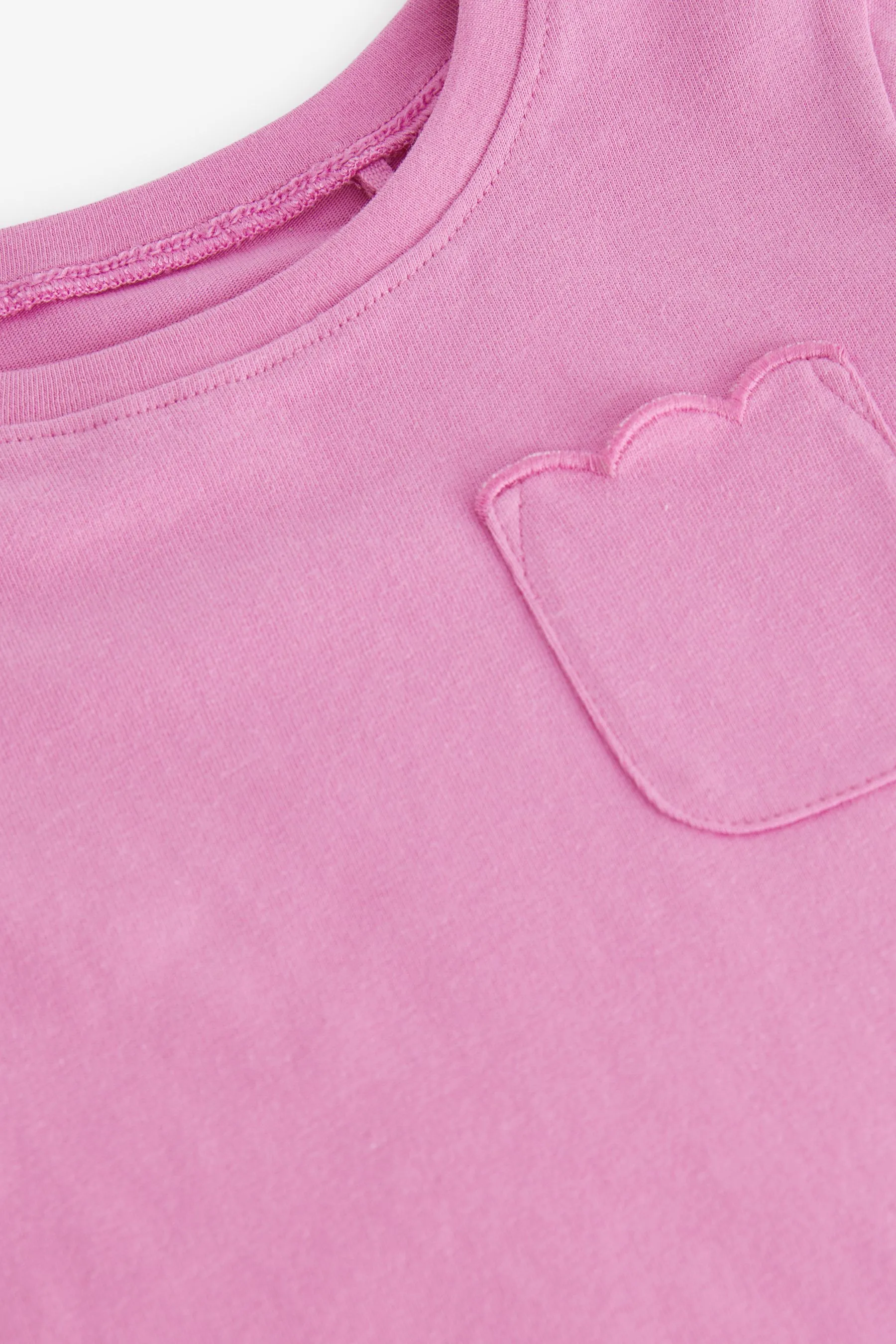 Short Sleeve Scallop 100% Cotton T-Shirt (3mths-7yrs)    