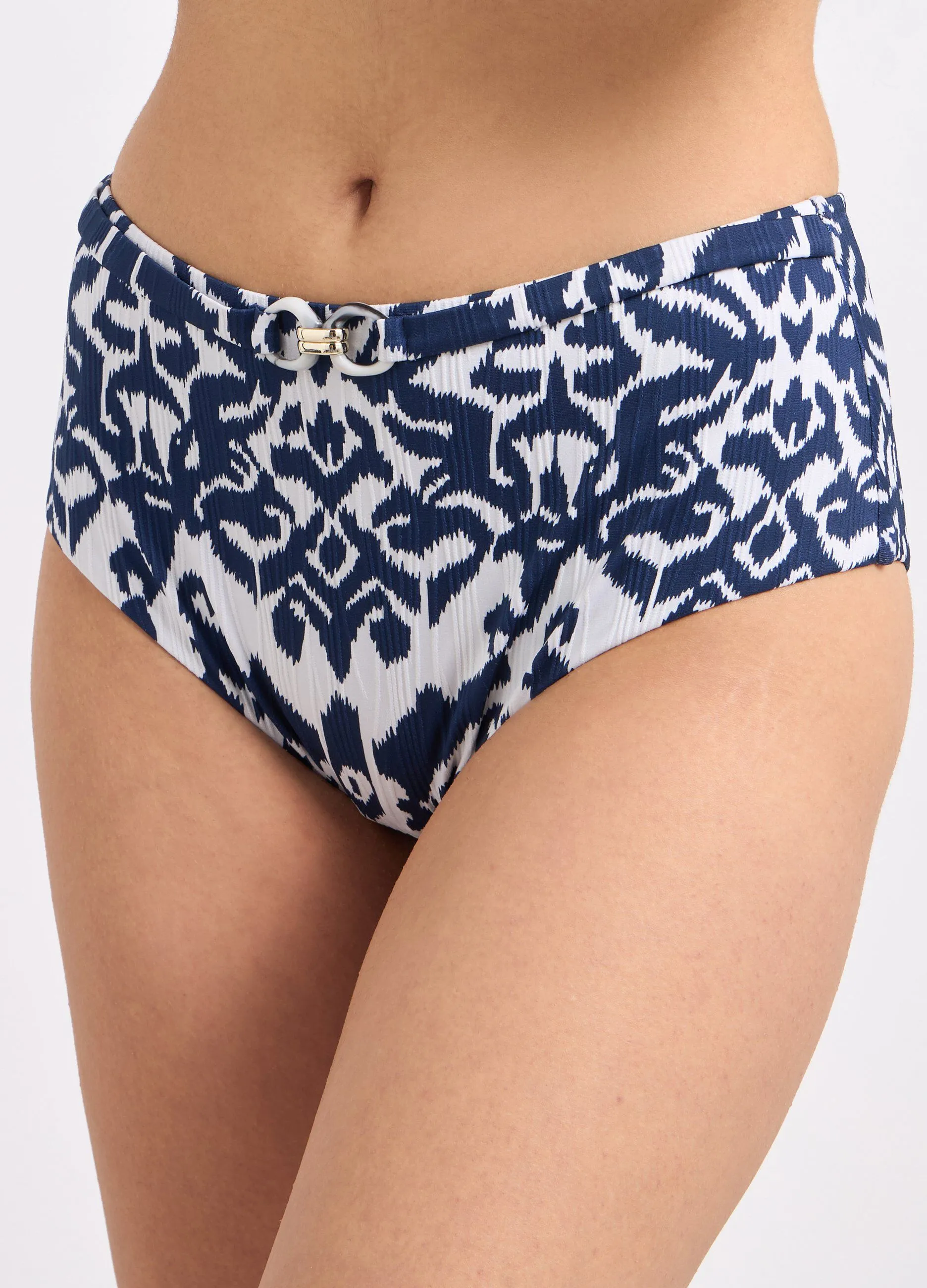 Slip bikini a vita alta donna
