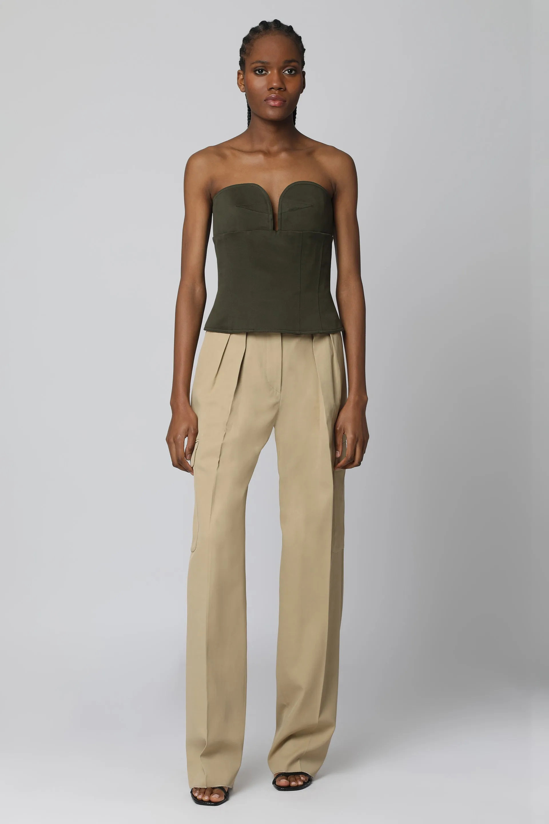 Sportmax Pantaloni ampi Jacopo a vita alta