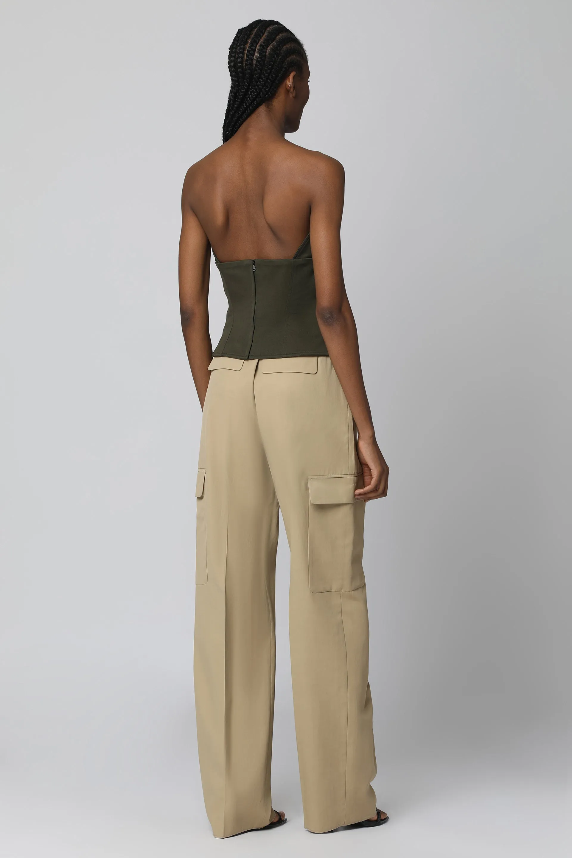 Sportmax Pantaloni ampi Jacopo a vita alta