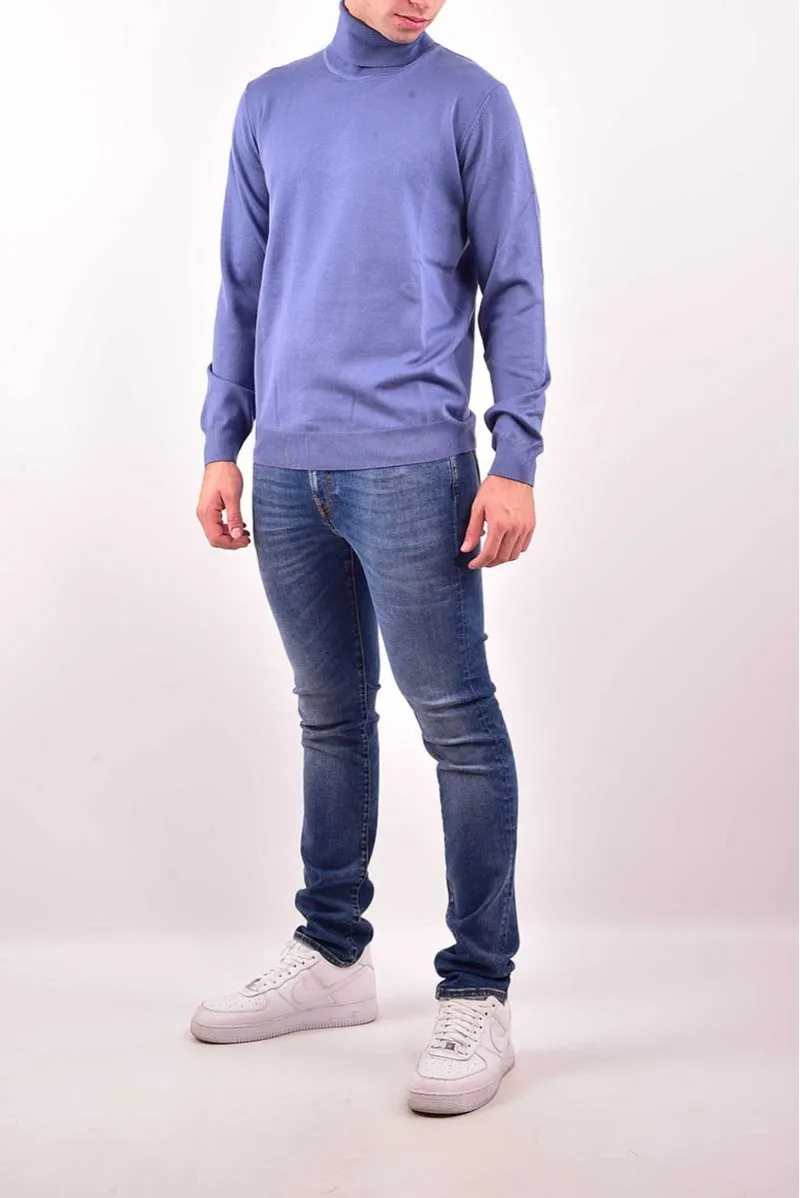 SSEINSE MAGLIA COLLO ALTO CASUAL