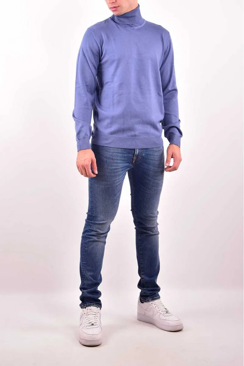 SSEINSE MAGLIA COLLO ALTO CASUAL