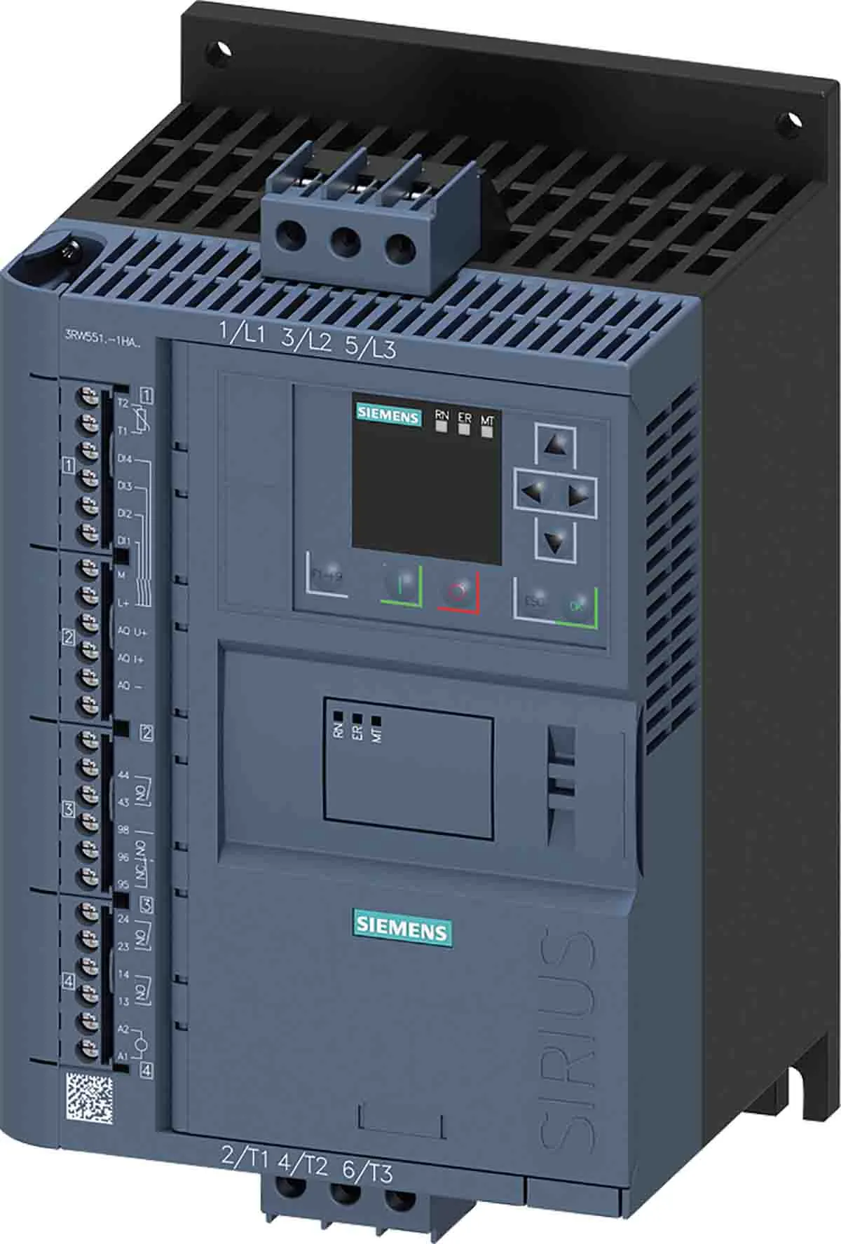 Starter per motore Siemens, 3 fasi, 37 kW, 600 V c.a.