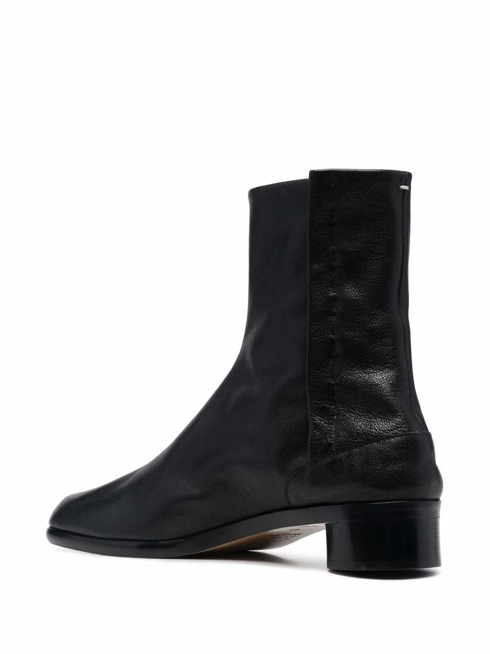 Stivali caviglie Maison Margiela con punta aperta