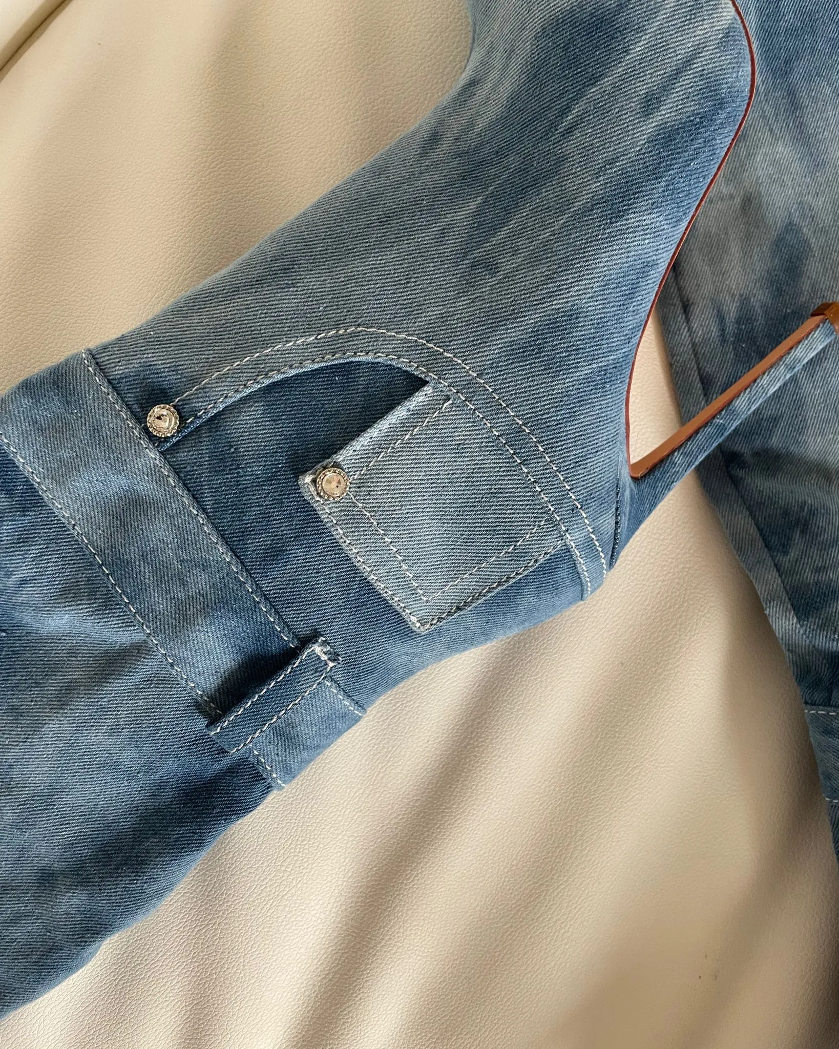 Stivali in denim
