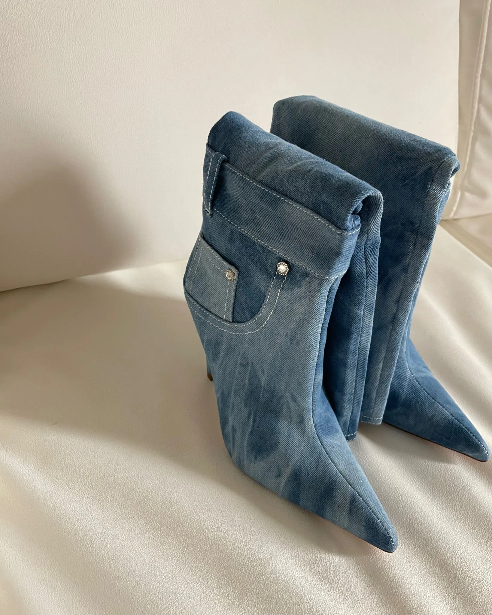 Stivali in denim