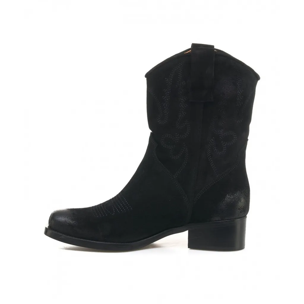 Stivali western nero