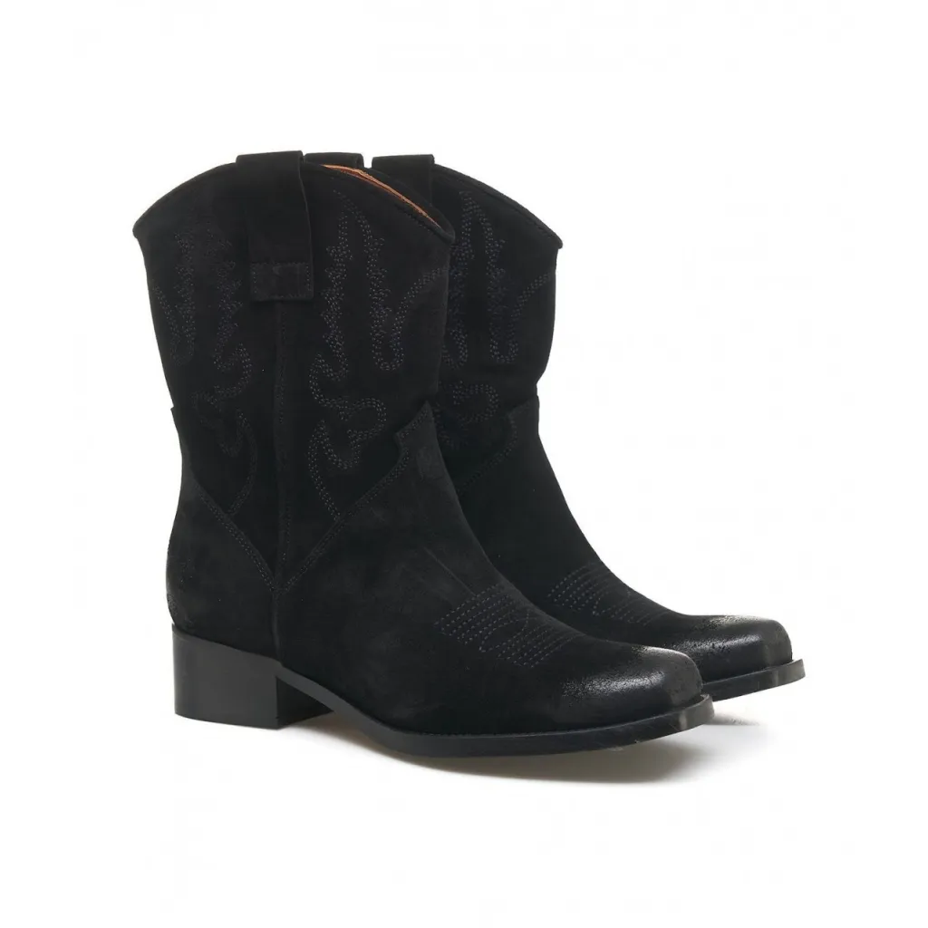 Stivali western nero