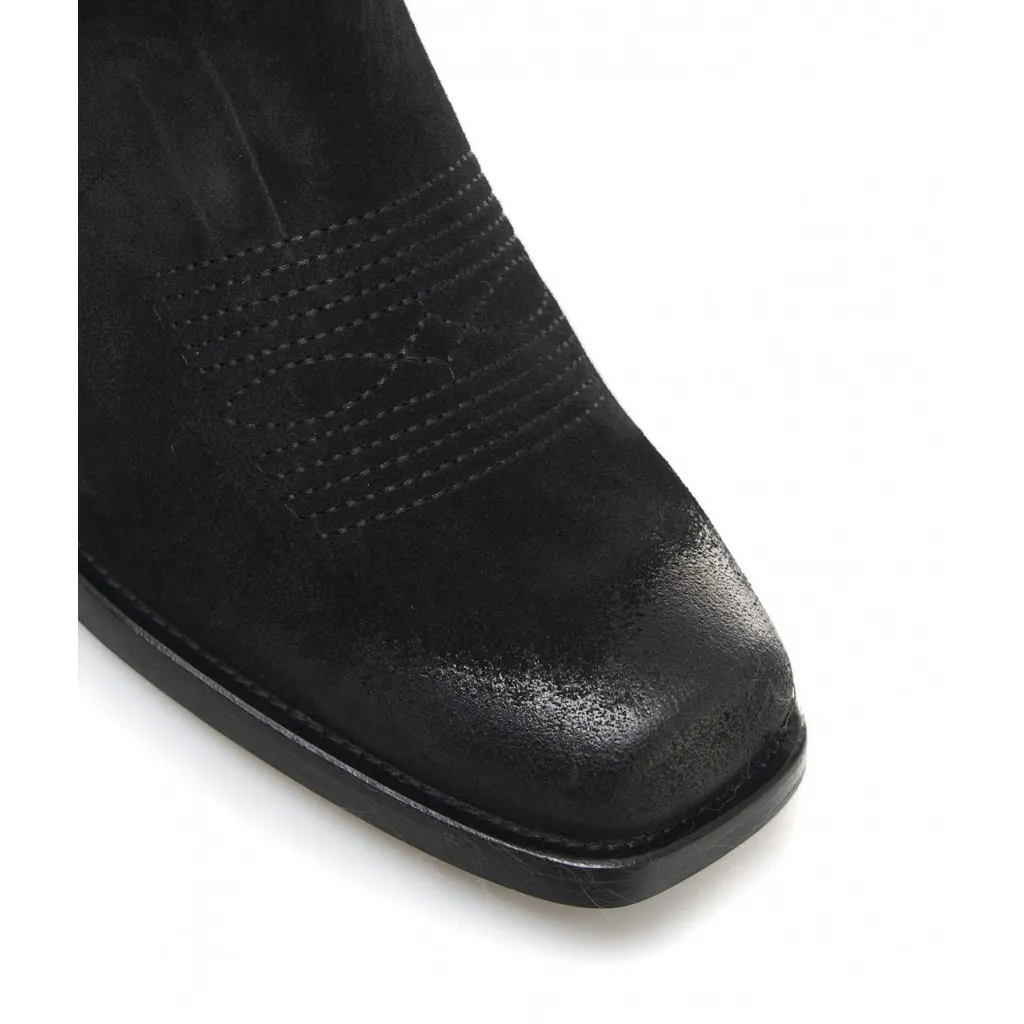 Stivali western nero