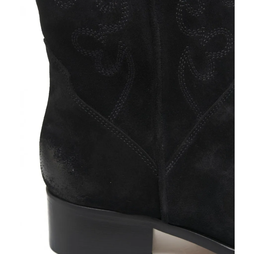 Stivali western nero