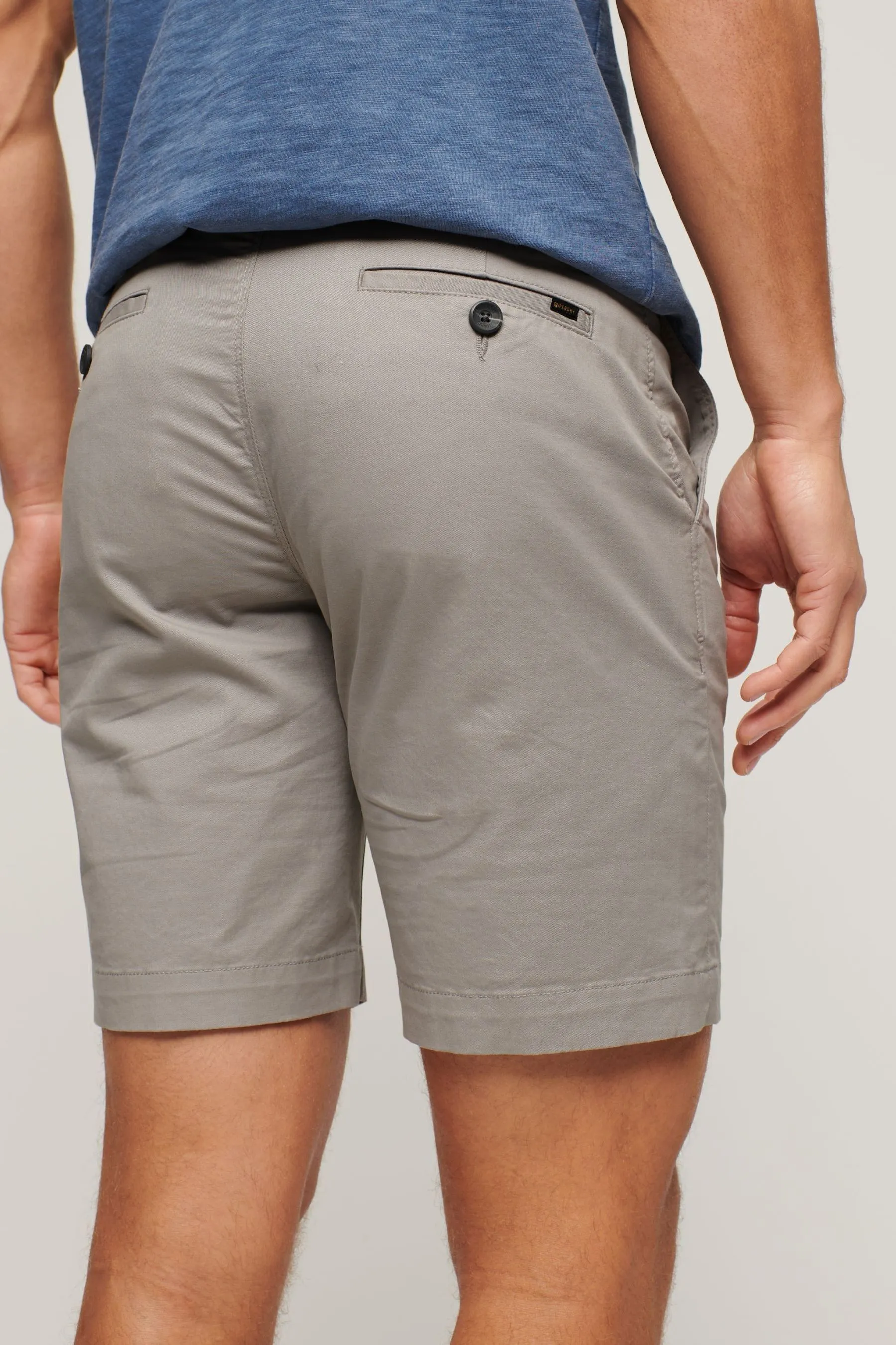 Superdry - Shorts Pantaloni chino elasticizzati con Pantaloni chino