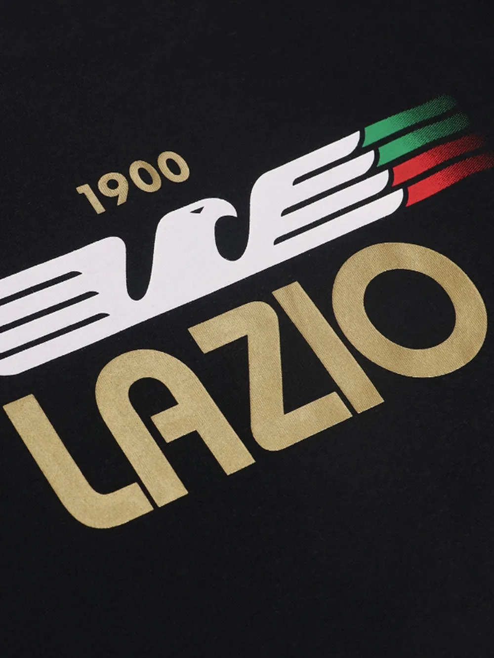 T-shirt Bambino con stampa dorata sul retro