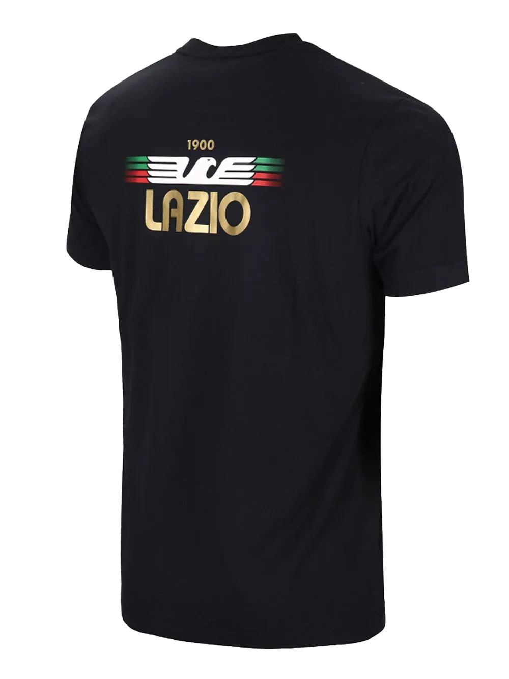 T-shirt Bambino con stampa dorata sul retro