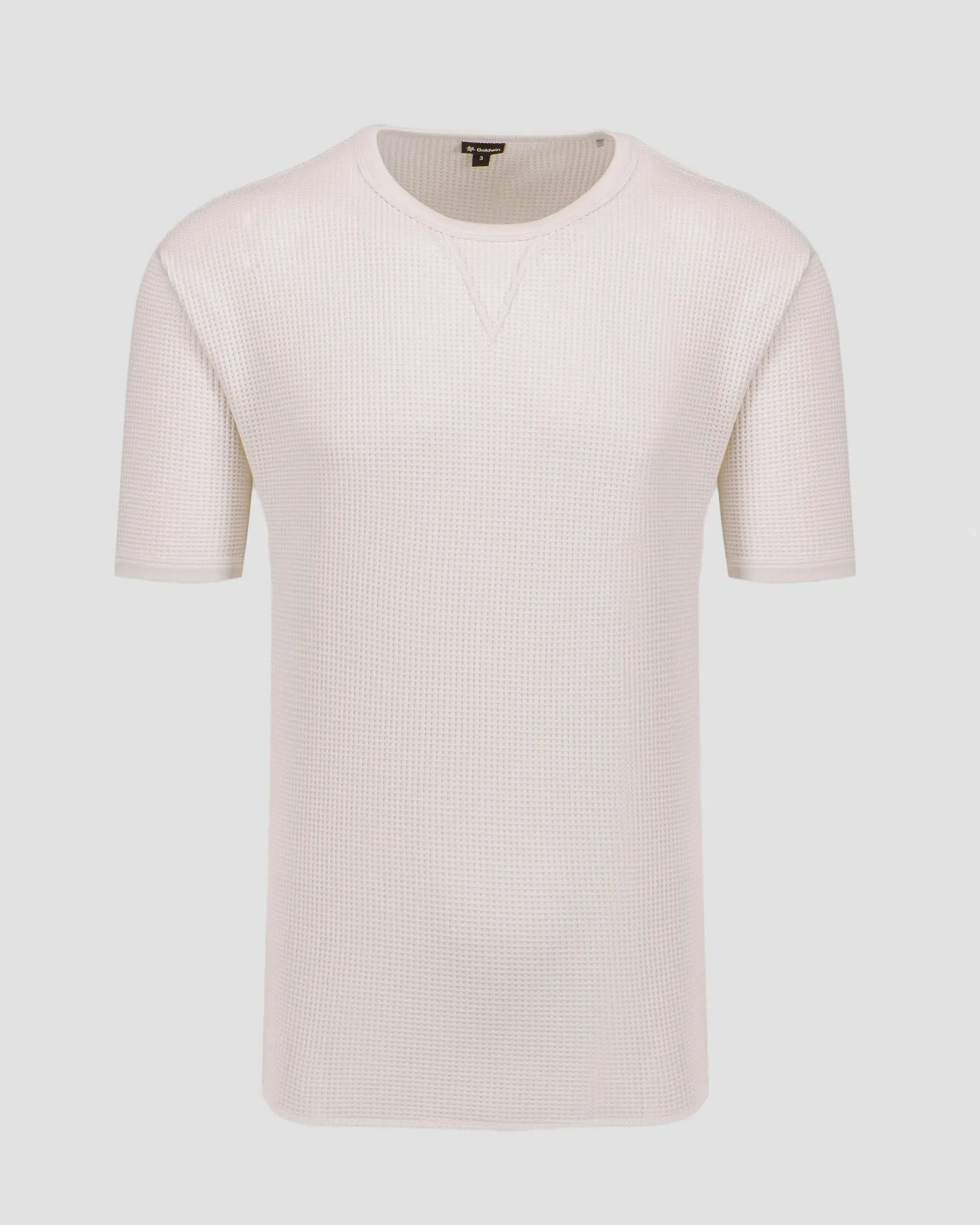 T-shirt bianca da uomo Goldwin WF Light Gusset T-shirt gm64104-w