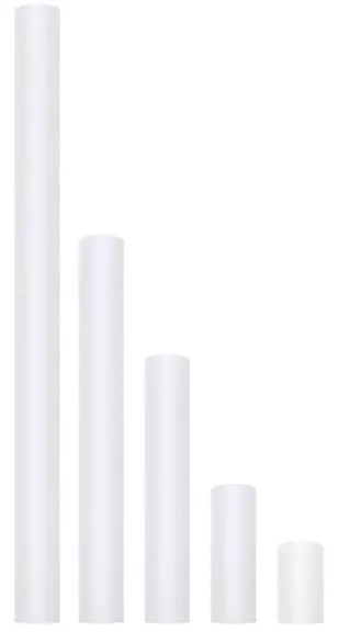 Tessuto in tulle bianco 8cm x 9m