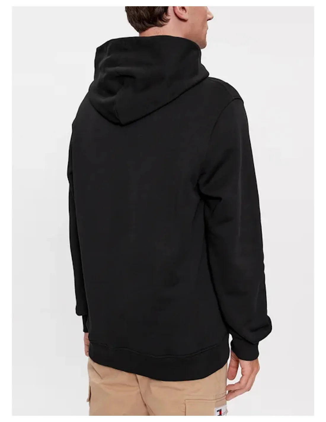 TOMMY JEANS FELPA UOMO, TJM REG BADGE HOODIE