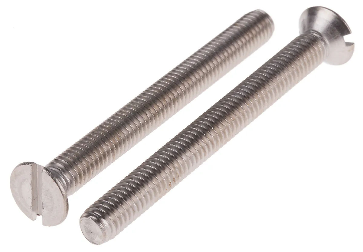 Vite metrica a testa Svasata RS PRO M6, in Acciaio inox, 60.0mm