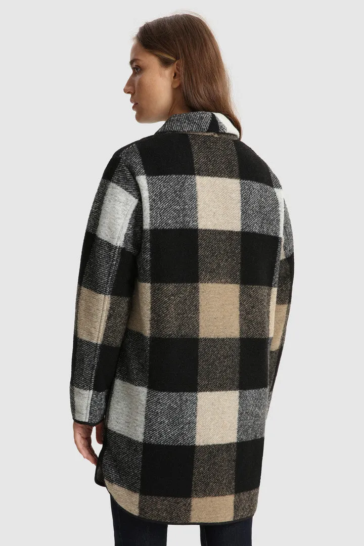 Woolrich coat / Black