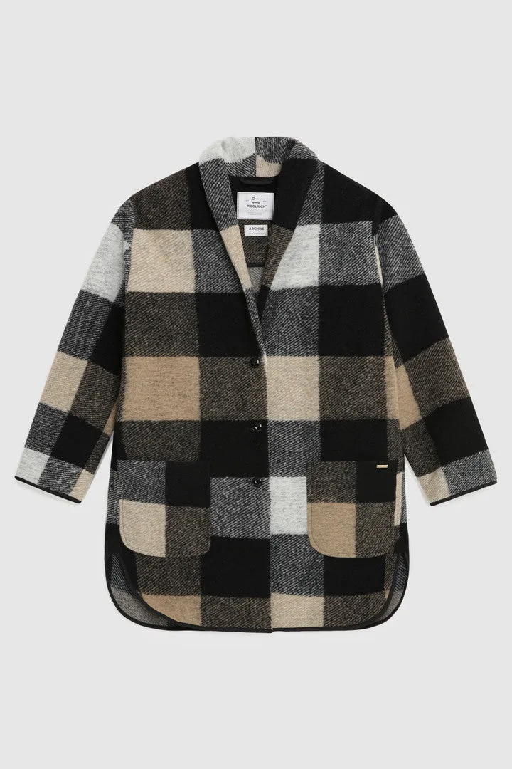 Woolrich coat / Black