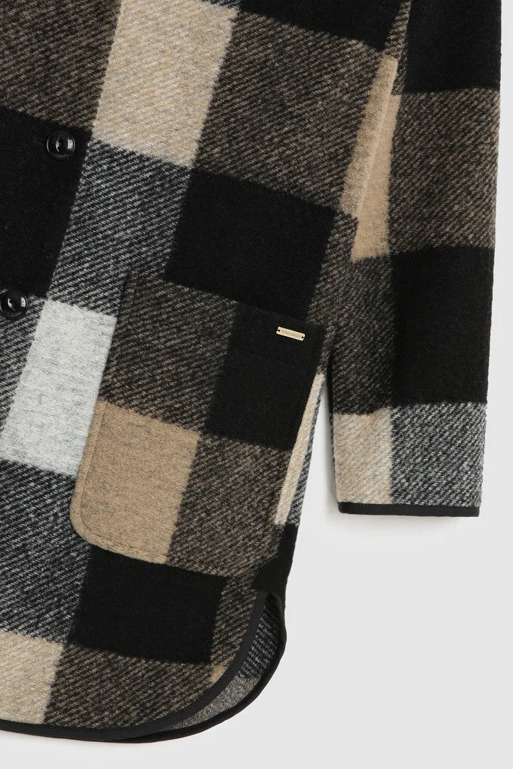 Woolrich coat / Black