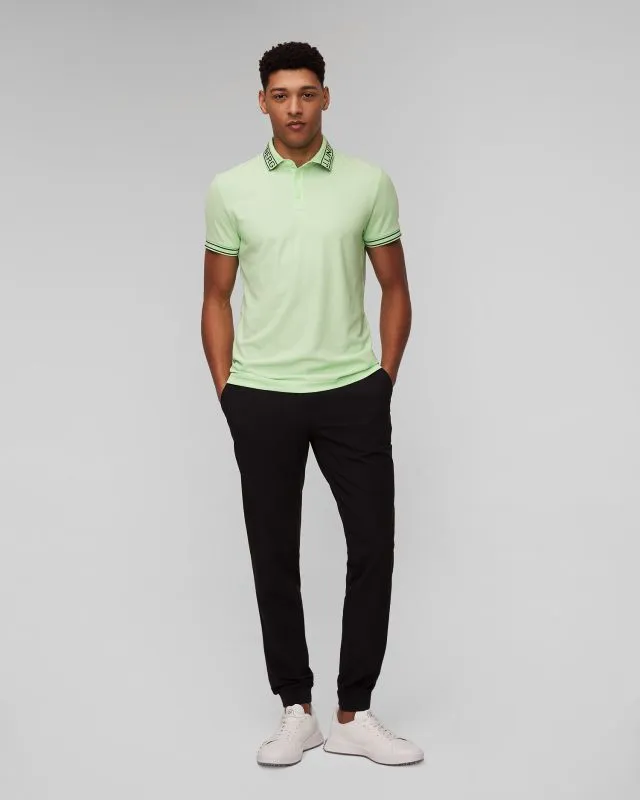Zielone polo męskie J.Lindeberg Austin GMJT09171-m073
