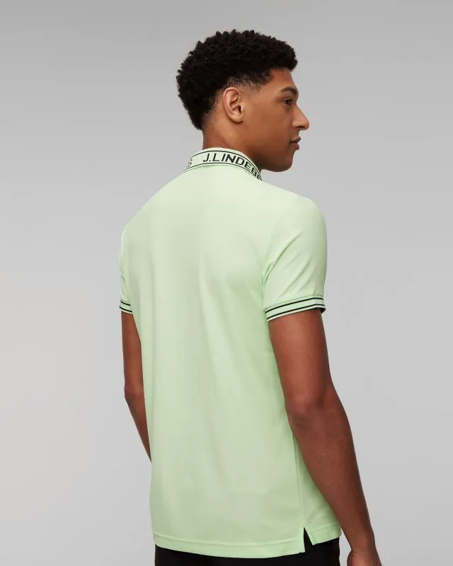 Zielone polo męskie J.Lindeberg Austin GMJT09171-m073